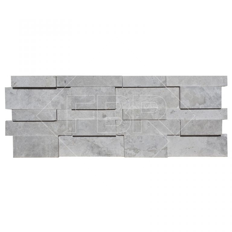 720 Tundra Grey Galaxy Silver Honed Marble Wall Panel FBR Mermer